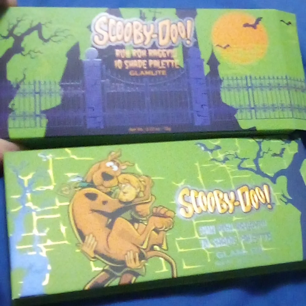 Scooby-doo by glamlite limited edition pallet new